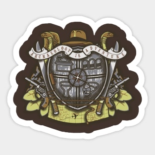 Adventurer's Crest Sticker